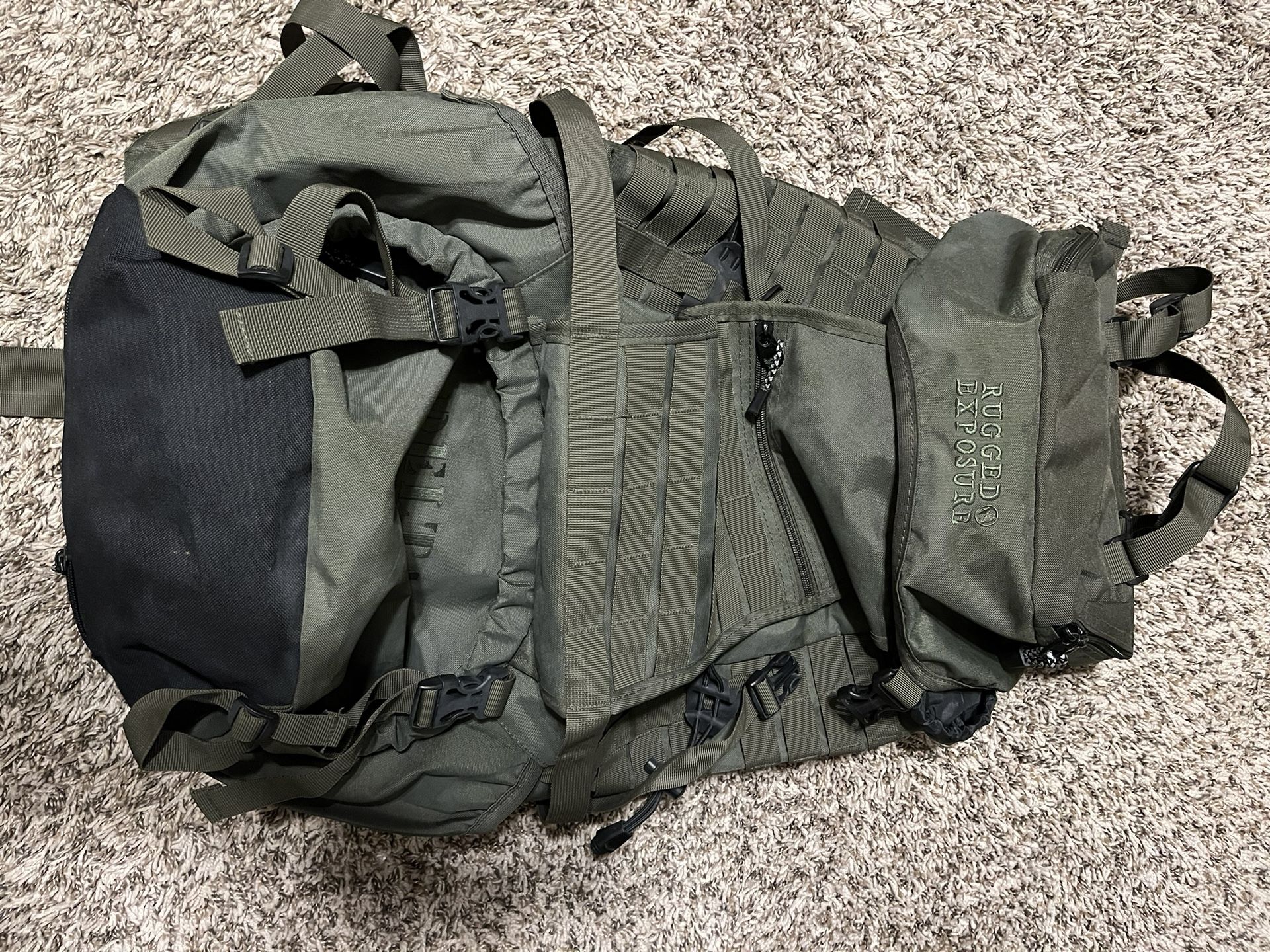 Rugged Exposure Hiking Backpack