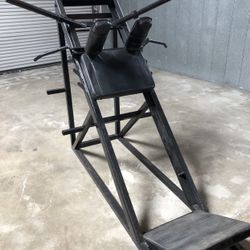   Old School Bodybuilding Hack Squat Machine Iron Muscle Weights Gym Fitness Workout Legs Leg Day Training Exercise Health Fitness 