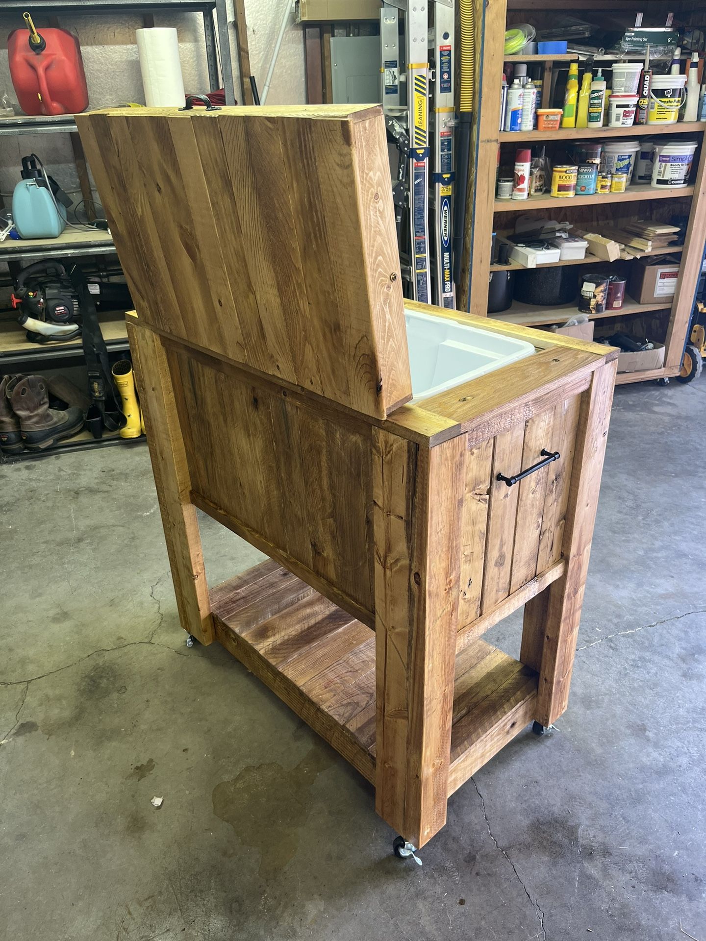 Patio Cooler With Wheels