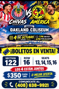 Clasico Nacional en Oakland