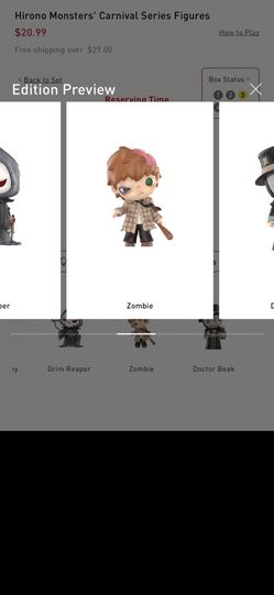 Hirono Monsters’ Carnival Series Figures