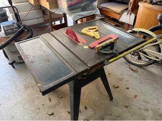 FREE — Craftsman 10” Table Saw with Leg Stand
