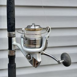 Shimano Stradic 6k On Trevala Jigging Rod