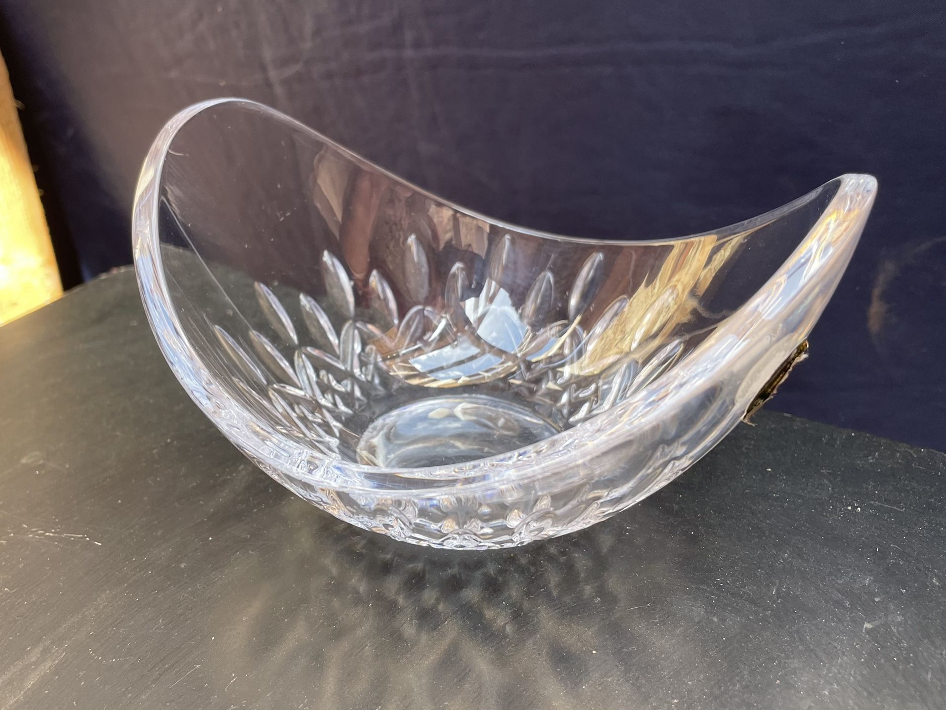 Waterford Crystal 8 Inch Ellipse Bowl 