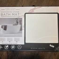 Diatomaceous Stone Hard Bath Mat