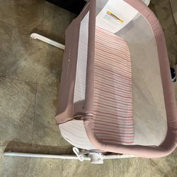 Pink Baby Delight Beside Me Bassinet