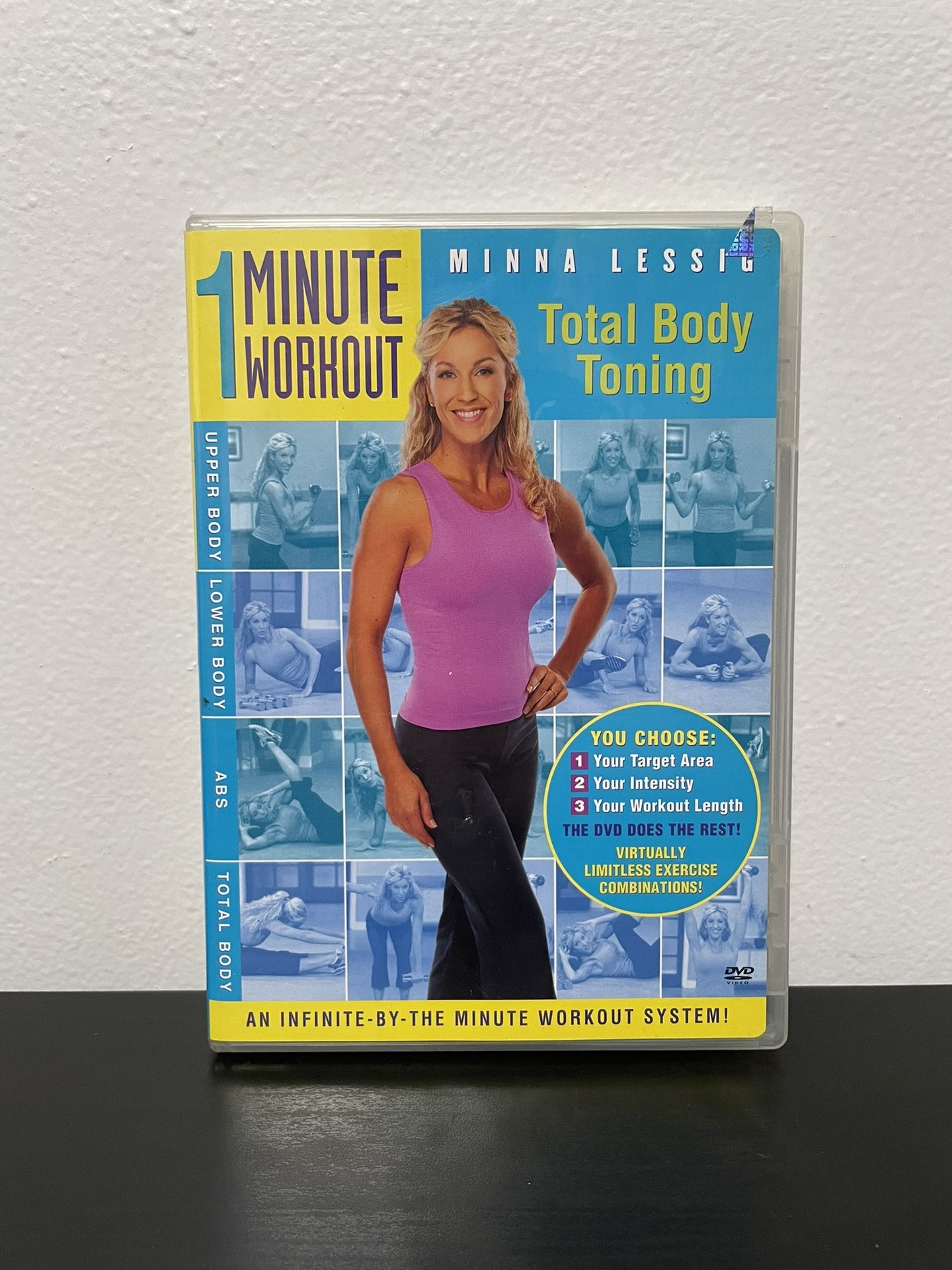 1 Minute Workout Minna Lessig Total Body Training DVD Sony BMG Exercise 2005