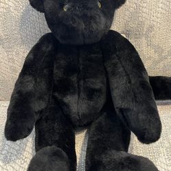 Vermont Teddy Bear Black Panther - Great For Valentines Day