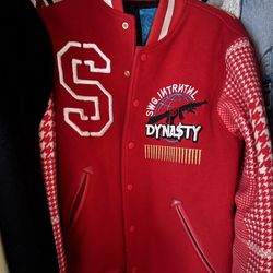 Red Jacket Rounds Embroidered 