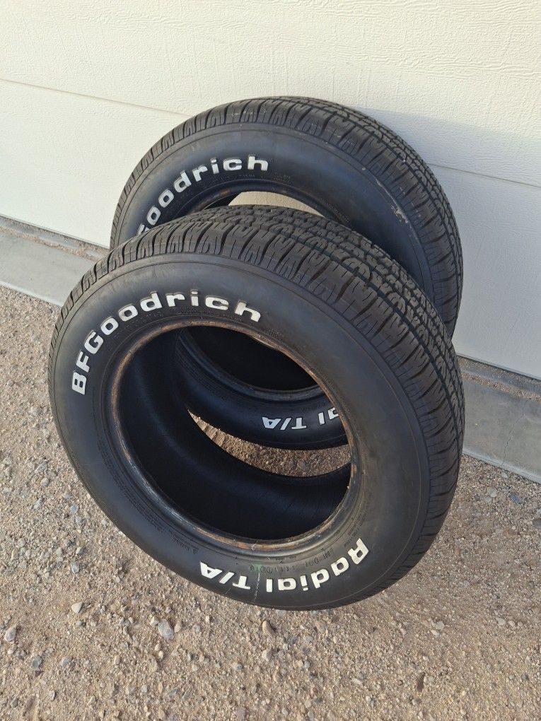 BFG 235/60/15 Tires