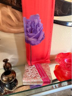 Hollywood Costume: Glamour! Glitter! Romance! Book and Vintage Escada Floral 100 % Silk Scarf – Vibrant Designer Statement Piece