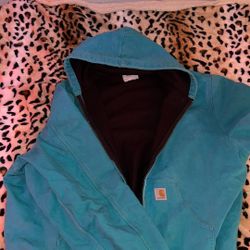 Vintage Xl Teal Carhartt Jacket