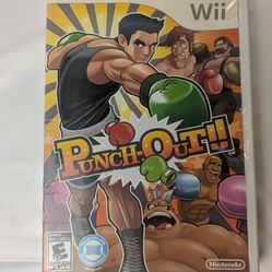Punch Out Wii, Game Untested Includes Disc And Box