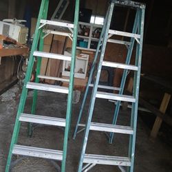 2 6ft Ladders $100 Obo
