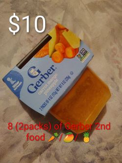 Gerber 2nd food box