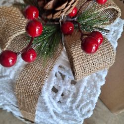 Xmas Lighted Gifts 2pc Set