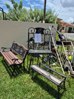 Backyard furniture