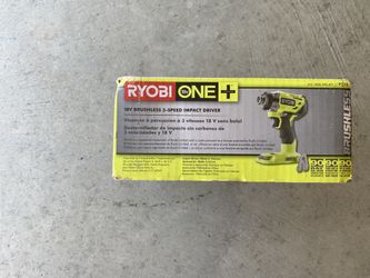 Ryobi Brushless Impact Drill