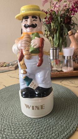 Vintage liquor decanter