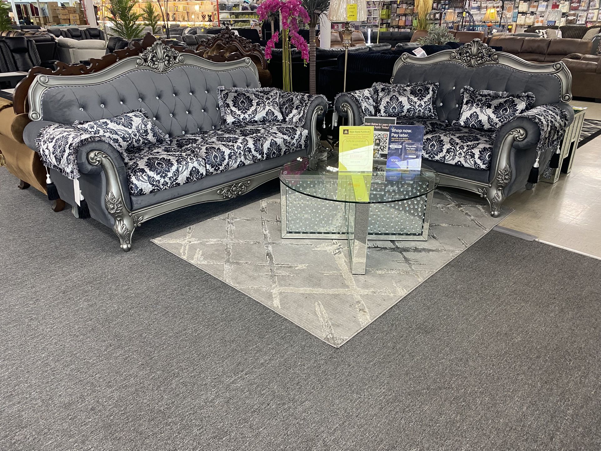 Sofa And Love Seat $1,599.99