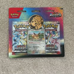 POKEMON TCG: SCARLET AND VIOLET: PRISMATIC EVOLUTIONS TWO-BOOSTER BLISTER