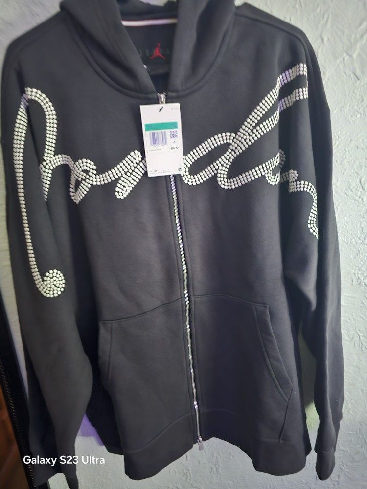 Jordan MVP Full Zip Hoodie Size XL