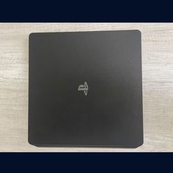PS4 Slim With Two Controllers  Excellent Condition 