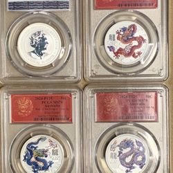 Silver Year Of Dragon 