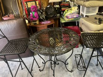 Metal Patio Set