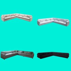 Brand NEW SECTIONAL CHAISE Lounge Sofas COUCHES  Set 