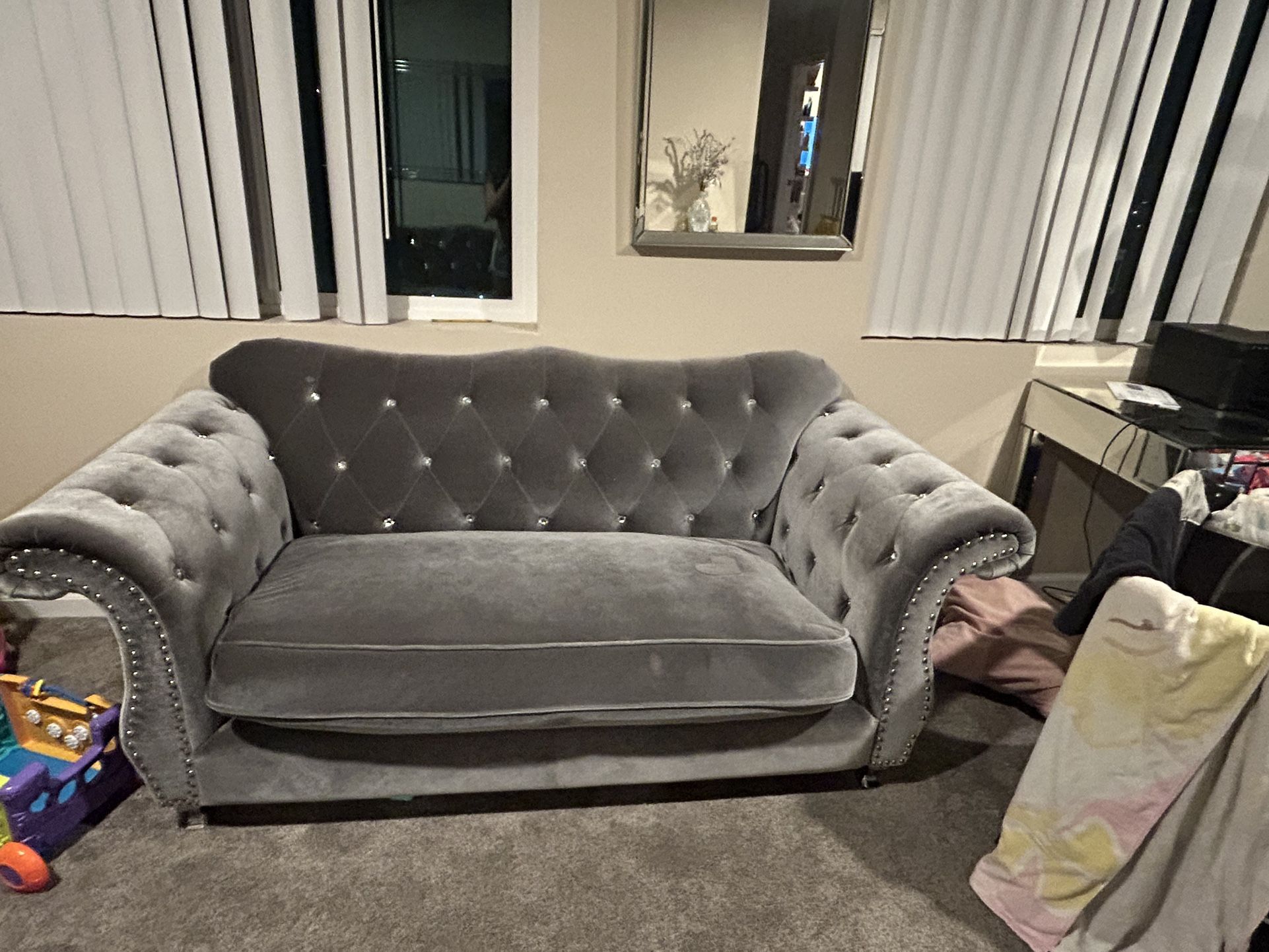 Grey Couches