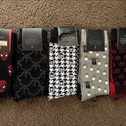 Disney Marvel & Star Wars Socks