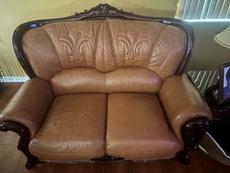 Couch (Brown Leather)