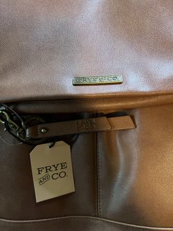 Frye & Co. Cognac Leather Backpack Purse NWT 