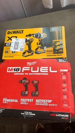 Milwaukee & Dewalt Tools