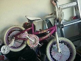 Little girl's bike