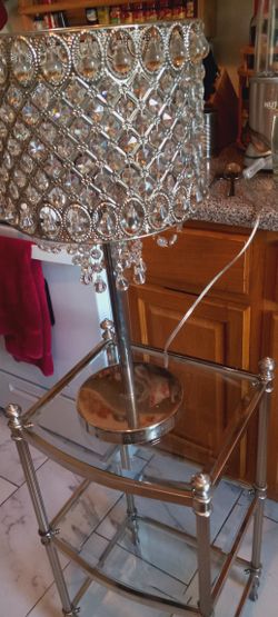 Lamp  Chrome &Chrystal Lamp