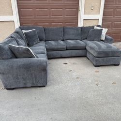Gray Sectional Couch