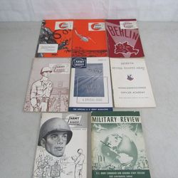 Army Information Digest Misc. 1957-61-Military Review May 1959 & Misc. Lot OF 8
