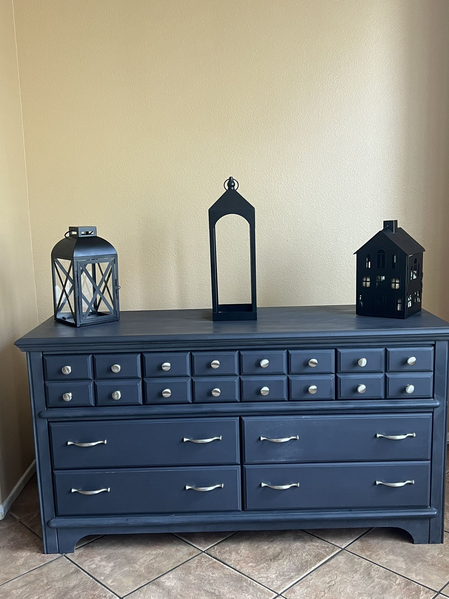 Two Charcoal Dressers 