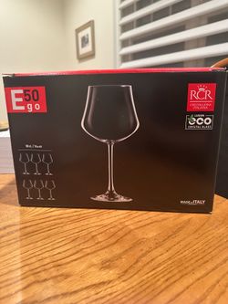 RCR ego Crystal Wine Glasses- Set of 6