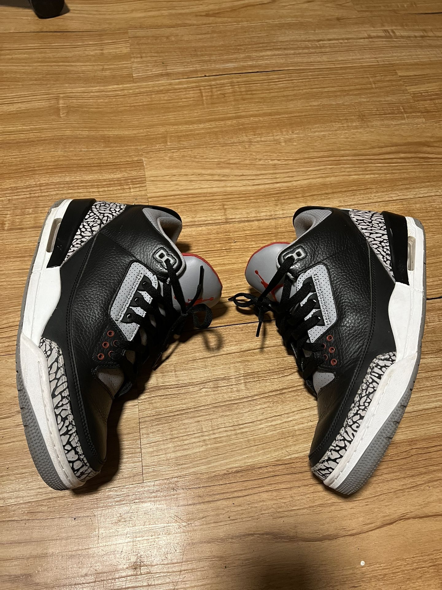 Air Jordan 3 Black Cement 2018 Size 12