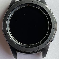 Samsung Galaxy Watch (42mm, GPS, Bluetooth, Unlocked LTE) – Midnight Black (US Version) Black Band