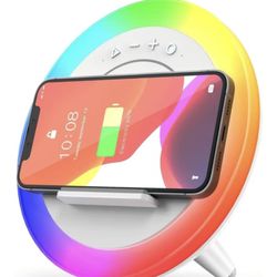 Brand New Bluetooth Speaker & Phone Charger- Color Changing