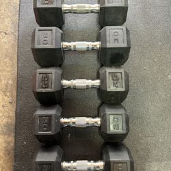 125lbs. Of Dumbbells 
