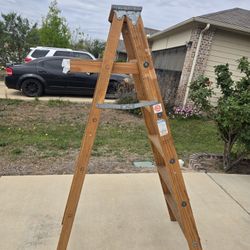 Sears Craftsman OSHA Certified Painters Wood Ladder 