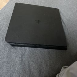 PS4 slim 1TB no controller no cables