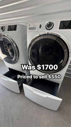 GE WASHER DRYER SET