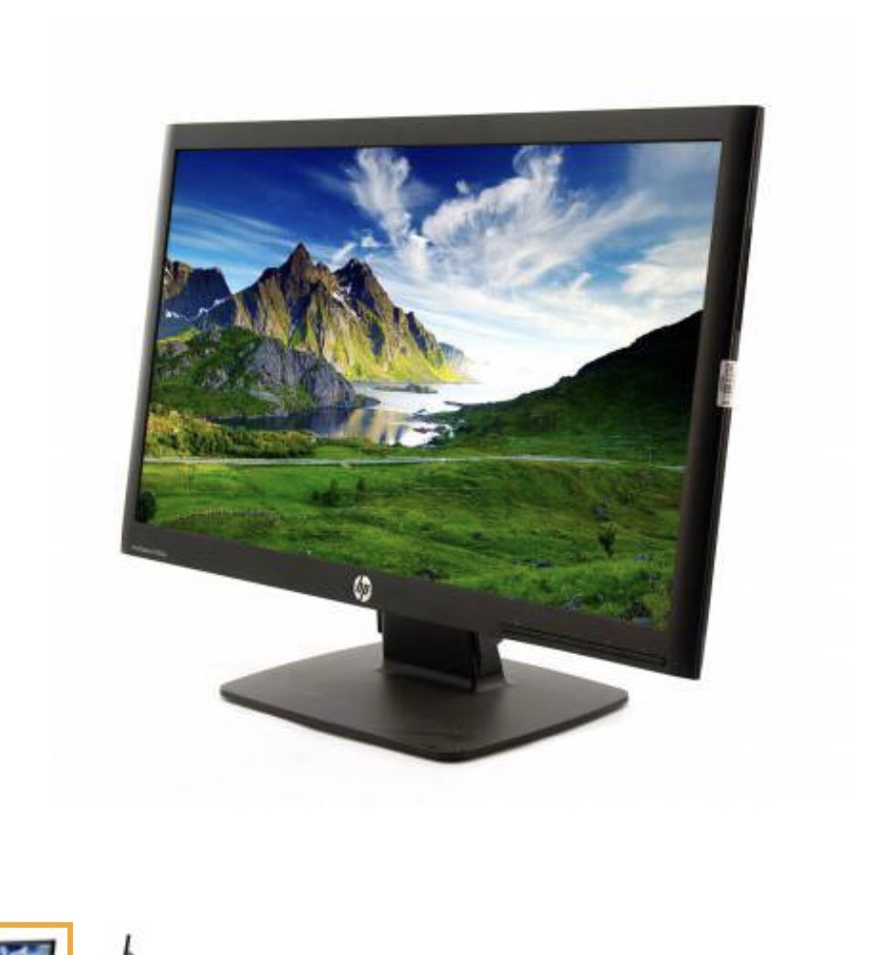 HP ProDisplay P222va 21.5" Black LCD Monitor