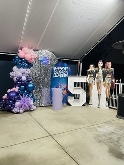 KPOP DEMON HUNTERS BIRTHDAY DECOR